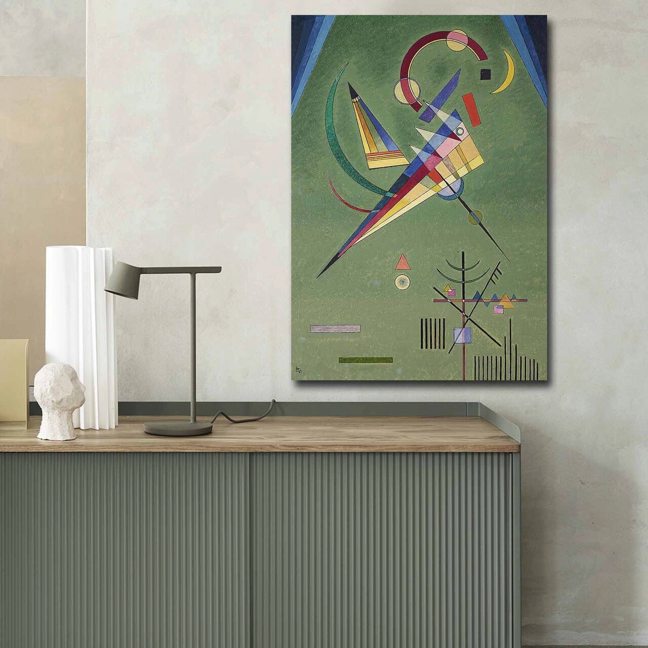 Tablou decorativ, 70100FAMOUSART-064, 70 x 100 cm, Multicolor - imagine 5